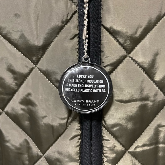 NWT-Lucky Brand Quilted Coat/Jacket - Picture 5 of 14